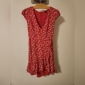 J Crew Mercentile Red Dress